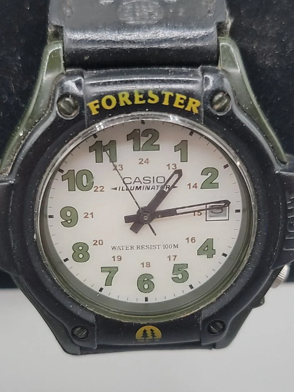 Casio Forester FT500WC-3BV Men's Analog Field Watch 41.5mm Green/Cream Dial 8